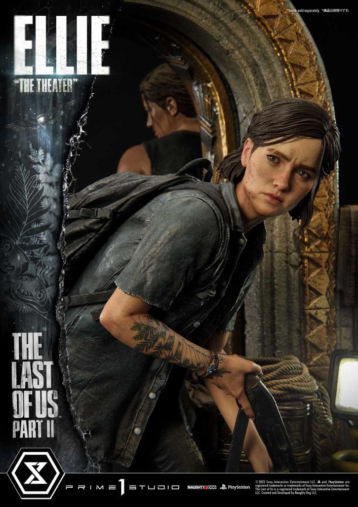 The Last of Us Part II Ultimate Premium Masterline Series Statue 1/4 Ellie "The Theater" Bonus Version 58 cm 4580708047041