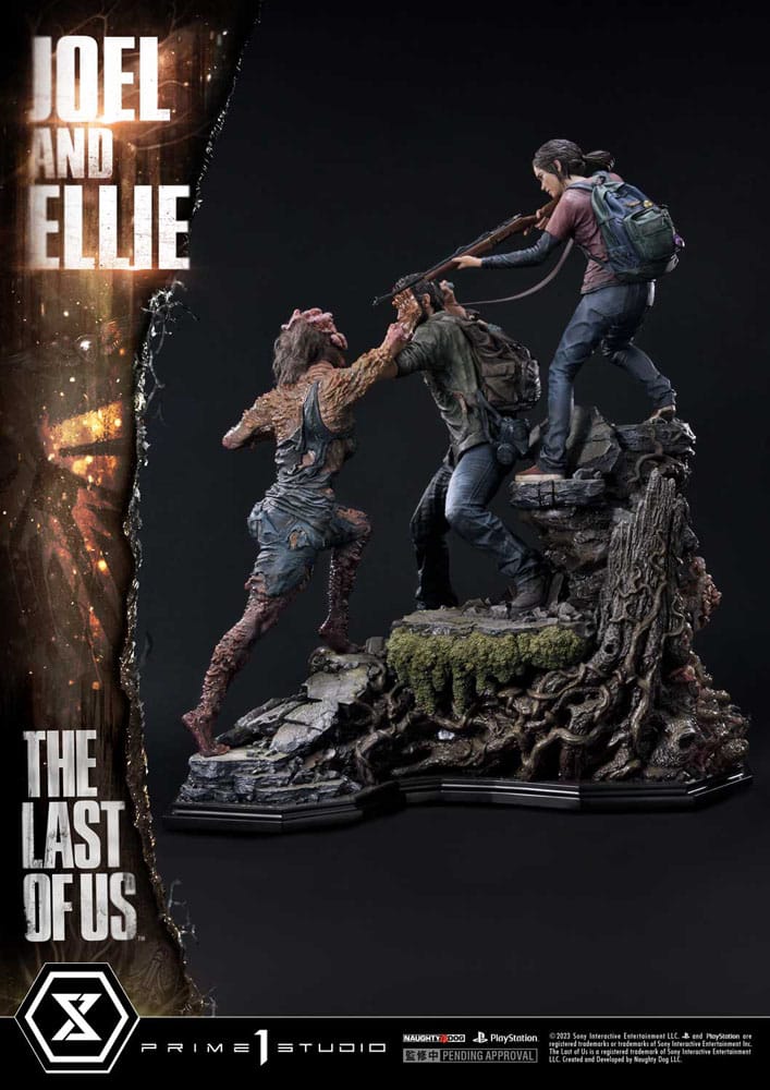 The Last of Us Part I Ultimate Premium Masterline Series Statue 1/4 Joel & Ellie (The Last of Us Part I) 73 cm 4580708048185