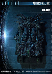 Aliens 3D Wall Art 32 x 50 cm 4562471908224