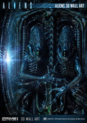 Aliens 3D Wall Art 32 x 50 cm 4562471908224