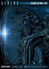 Aliens 3D Wall Art 32 x 50 cm 4562471908224