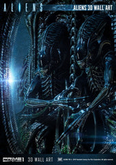 Aliens 3D Wall Art 32 x 50 cm 4562471908224