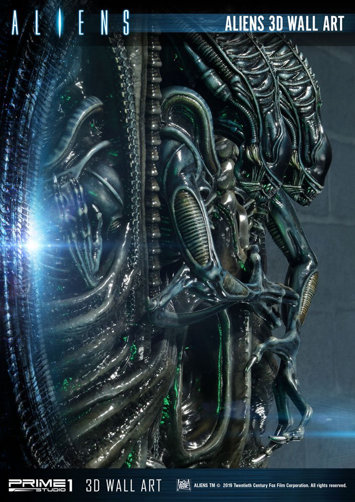 Aliens 3D Wall Art 32 x 50 cm 4562471908224