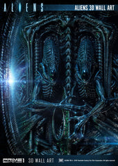 Aliens 3D Wall Art 32 x 50 cm 4562471908224