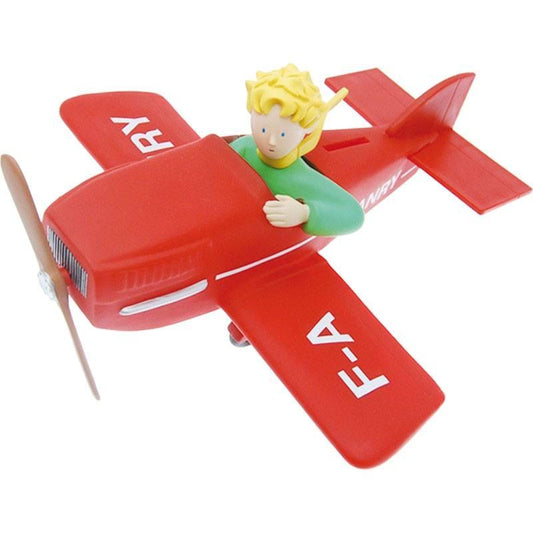 The Little Prince Bust Bank The Little Prince In His Plane 27 Cm - Amuzzi