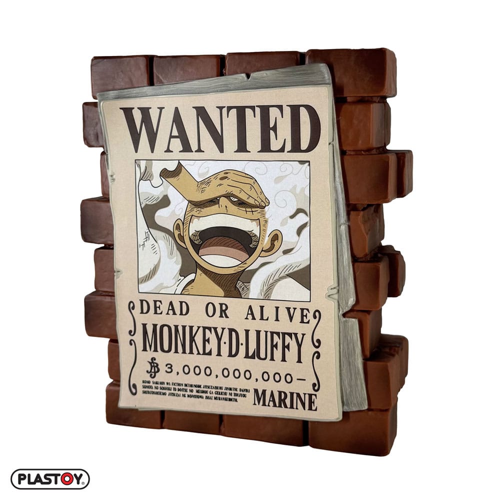 One Piece Coin Bank Luffy Wanted  3521320802756