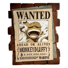 One Piece Coin Bank Luffy Wanted  3521320802756