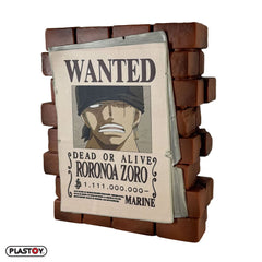 One Piece Coin Bank Zoro Wanted  3521320802763