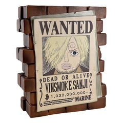 One Piece Coin Bank Sanji Wanted  3521320802824