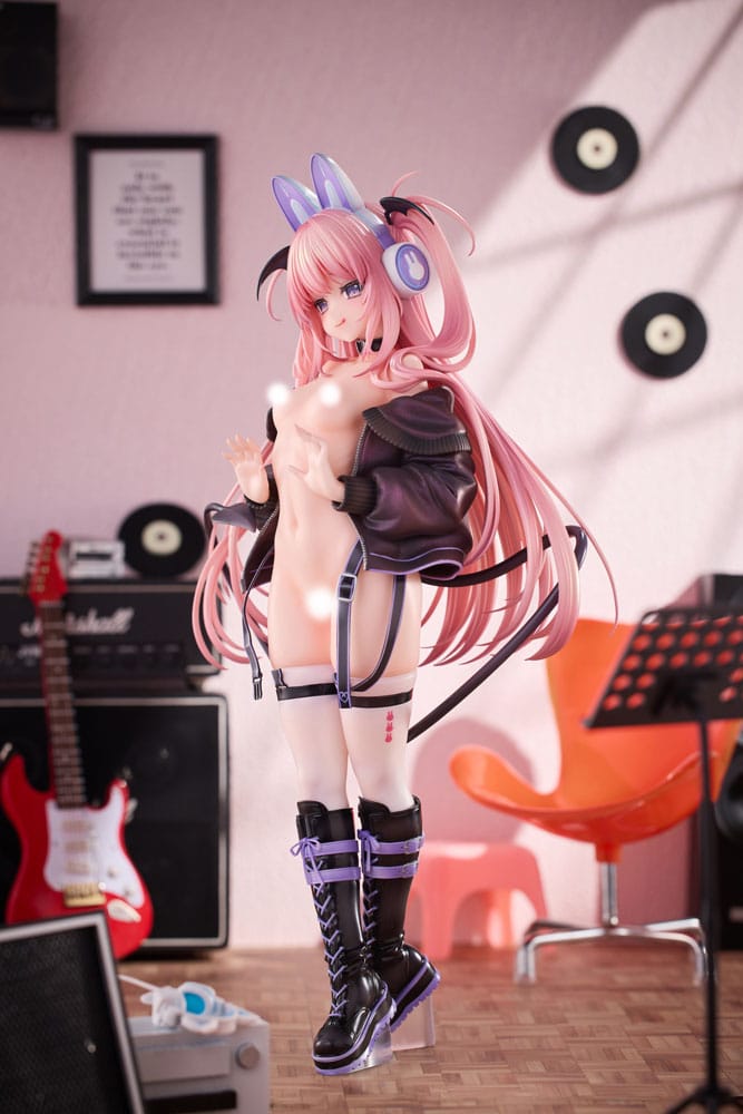 Original Character PVC Statue 1/6 Usamimi Headphone Lulumu Illustrated by Tamano Kedama Deluxe Edition 32 cm 4897136260547