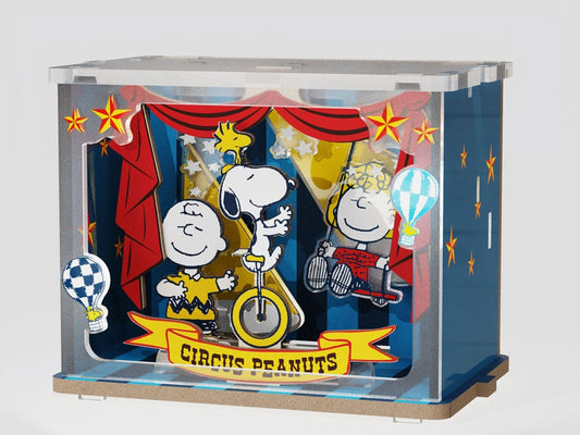 Peanuts Puremind DIY Construction Mini Scene Talent Show 6973817323393