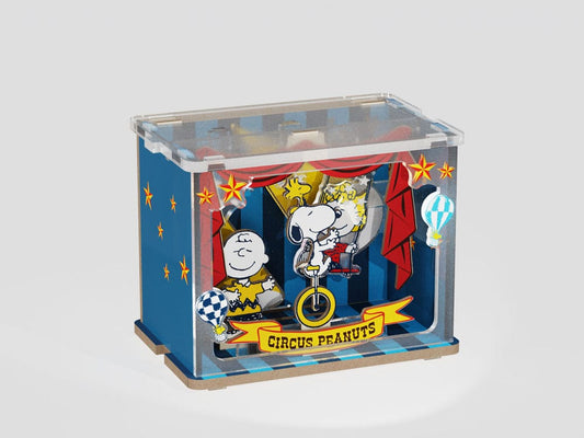 Peanuts Puremind DIY Construction Mini Scene Talent Show 6973817323393