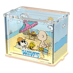 Peanuts Puremind DIY Construction Mini Scene Chilling at the Beach 6973817323409