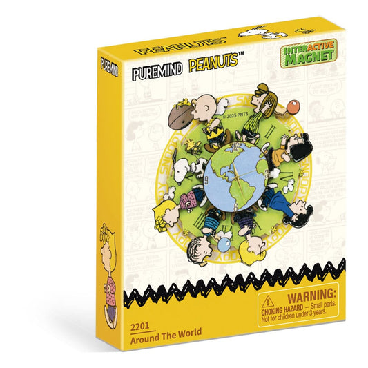 Peanuts Puremind Magnet Around the World 6973817323065