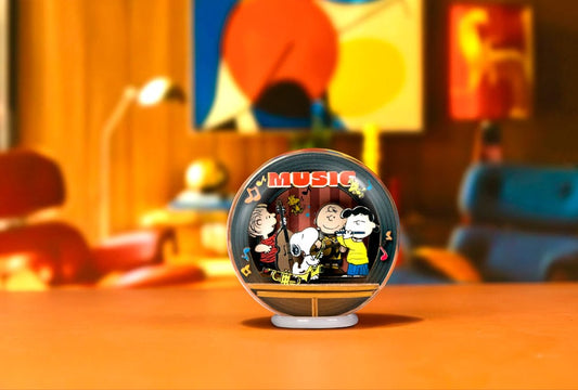 Peanuts Puremind Model Kit Globe Wooden Theater Globe Night of Music 6973817323089