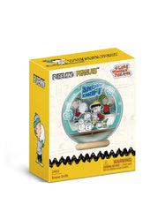 Peanuts Puremind Model Kit Wooden Theater Globe Snow Drift 6973817323188
