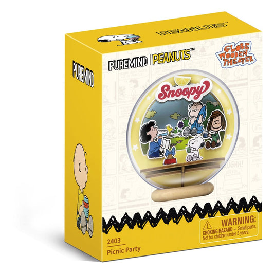 Peanuts Puremind Model Kit Wooden Theater Globe Picnic Party 6973817323195