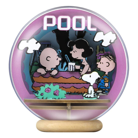 Peanuts Puremind Model Kit Wooden Theater Globe Cool Pool 6973817323201