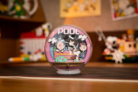 Peanuts Puremind Model Kit Wooden Theater Globe Cool Pool 6973817323201