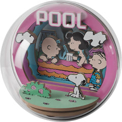 Peanuts Puremind Model Kit Wooden Theater Globe Cool Pool 6973817323201