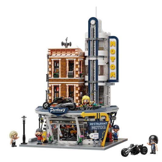 Pantasy Original Construction Set Motorcycle Restaurant 6973817323287