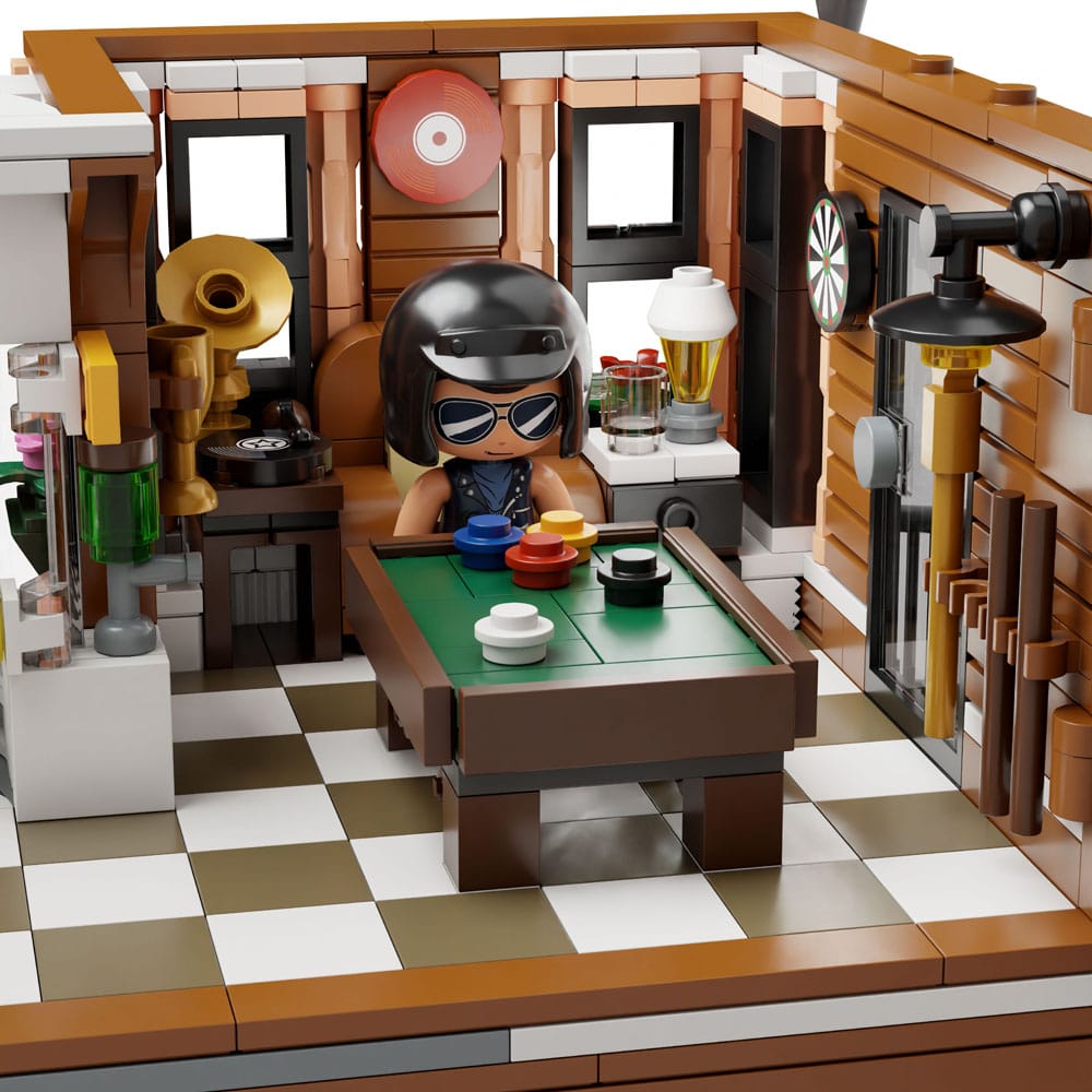 Pantasy Original Construction Set Motorcycle Restaurant 6973817323287