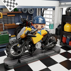 Pantasy Original Construction Set Motorcycle Restaurant 6973817323287