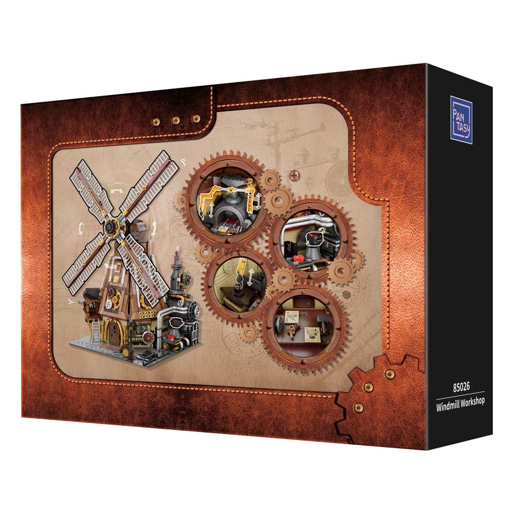 Pantasy Original Construction Steampunk Windmill Workshop 6973817323454