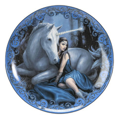 Anne Stokes Plates 4-Pack Unicorn and Maiden 0726549140631