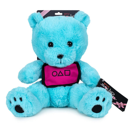 Squid Game Plush Figure Teddy Bear with Backing Card Packaging 25 cm 8425611333934