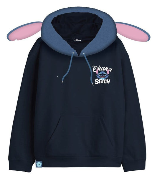Lilo & Stitch Hooded Sweater Stitch Face Size S 3664794818189