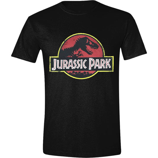 Jurassic Park T-Shirt Classic Logo Size S 5055139359487