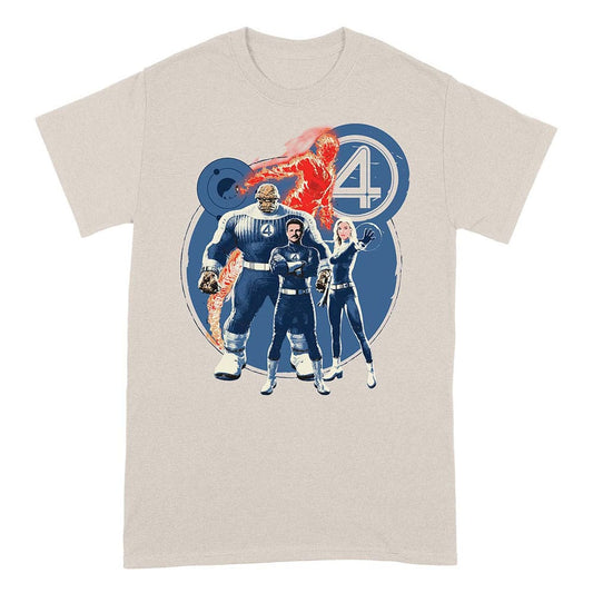 Fantastic Four T-Shirt Group Bubble Size S 5063609255702