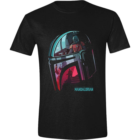 Star Wars The Mandalorian T-Shirt Reflection Size M 5059568169334