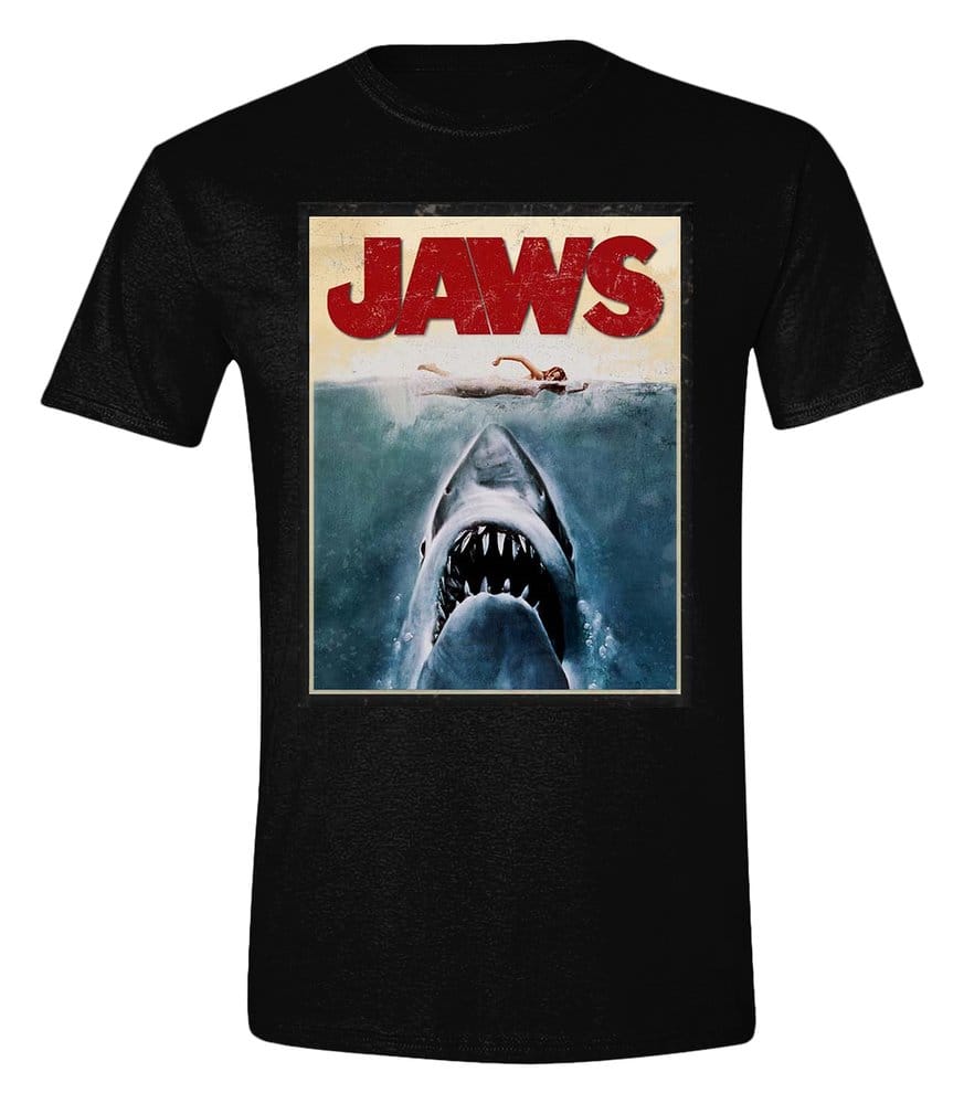 Jaws T-Shirt Poster Size S 5063609556410