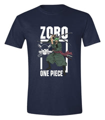 One Piece T-Shirt Zoro Size S 3664794830570