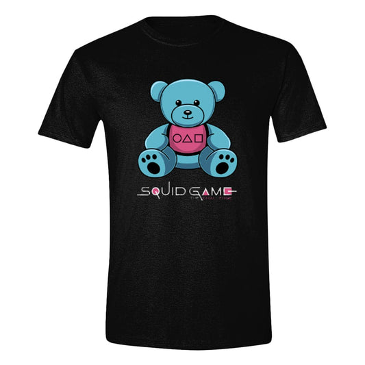 Squid Game T-Shirt Blue Bear Size L 5063376303958