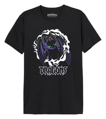 How to Train Your Dragon T-Shirt Dragons Size S 3664794821653
