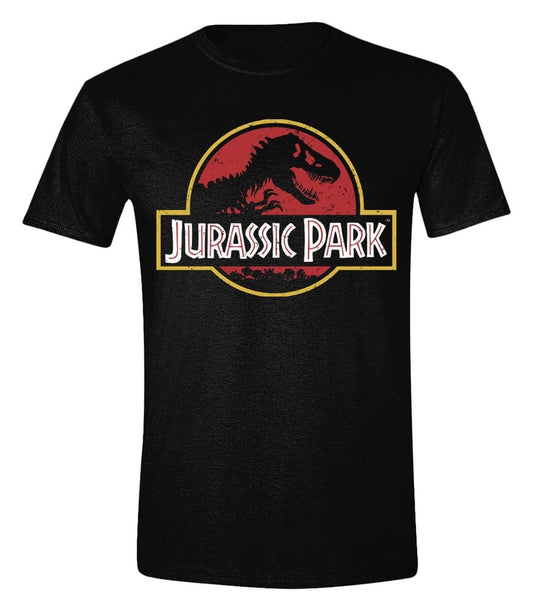 Jurassic Park T-Shirt Vintage Logo Size S 3664794029882