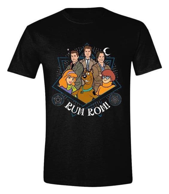 Supernatural T-Shirt Scoobynatural Group Ruh Roh Size S 5063609354290