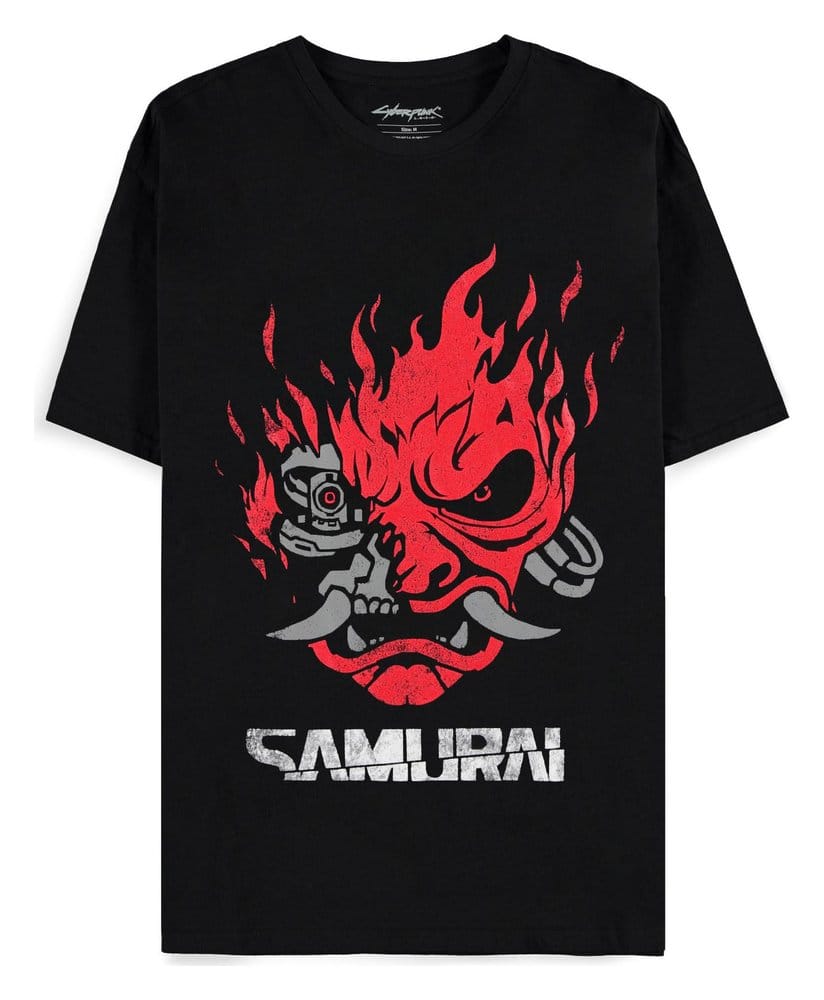 Cyberpunk 2077 T-Shirt Samurai Bandmerch  Size S 8718526183023