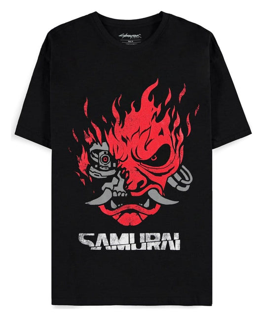 Cyberpunk 2077 T-Shirt Samurai Bandmerch  Size S 8718526183023