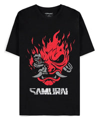 Cyberpunk 2077 T-Shirt Samurai Bandmerch  Size S 8718526183023