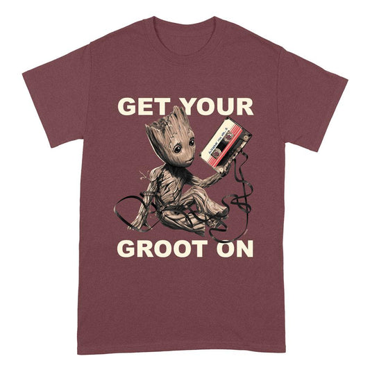 Marvel T-Shirt Guardians Of The Galaxy Vol. 2 Get Your Groot On Size S 5057736989098