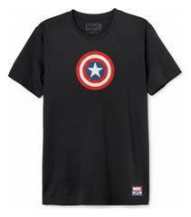 Marvel T-Shirt Captain America Shield Logo Size S 3664794817670