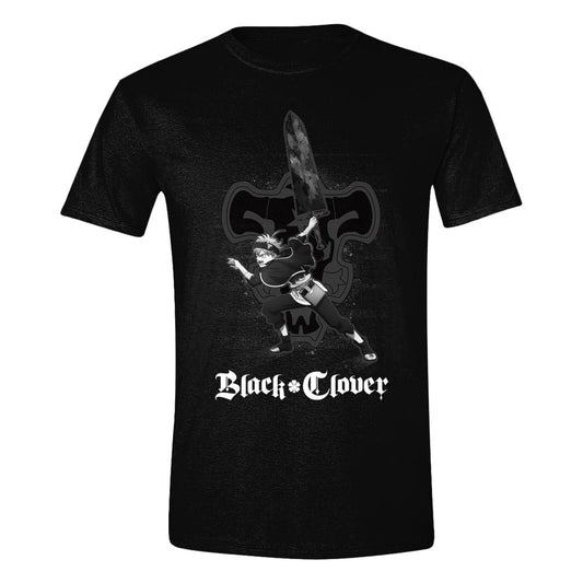 Black Clover T-Shirt Mono Clover Size S 5056318044712