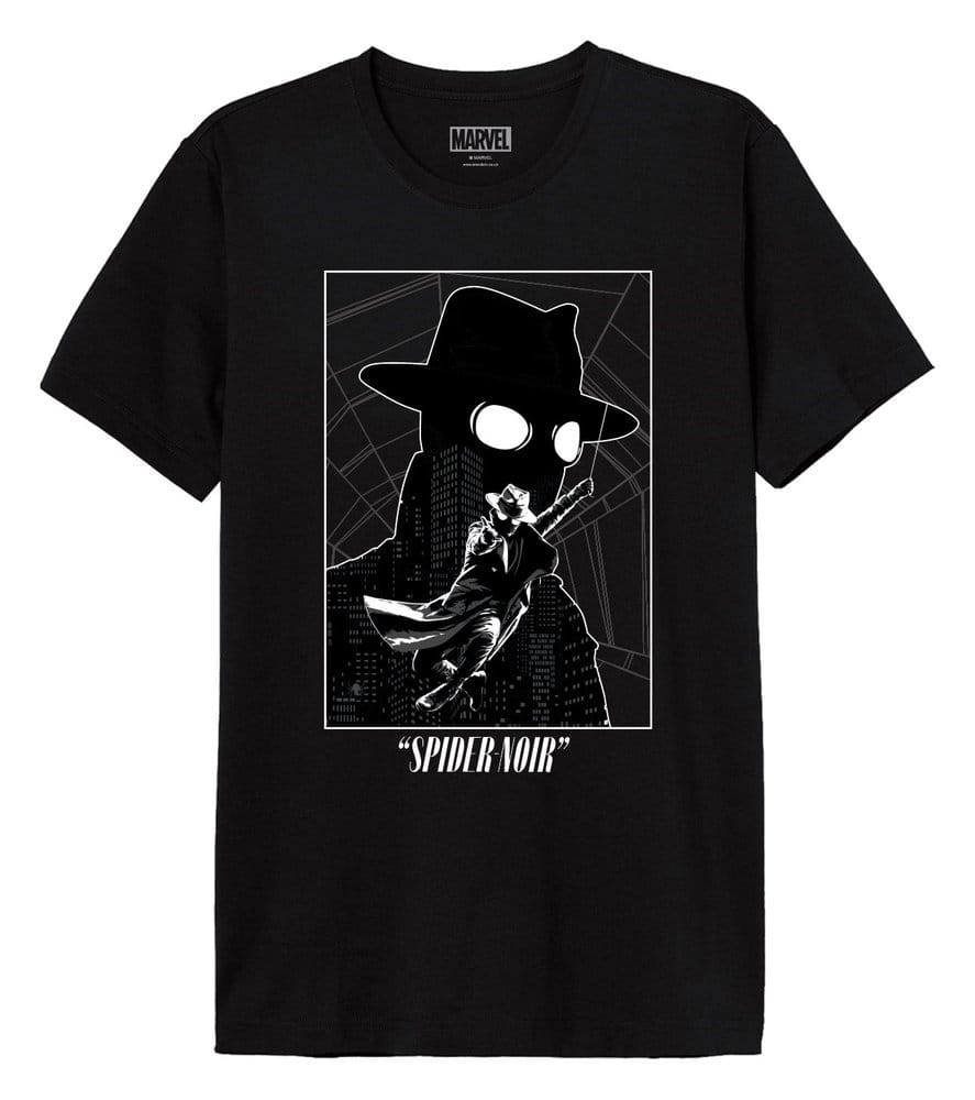 Marvel T-Shirt Spider-Noir Swinging Cover Size S 3664794827822