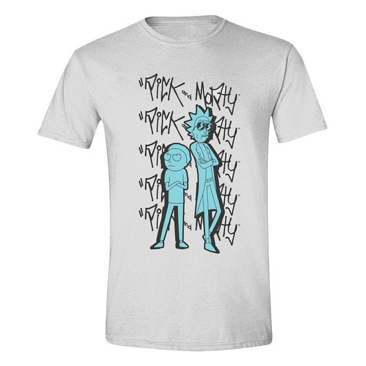 Rick & Morty T-Shirt Pose And Repeat  Size S 5063609354467