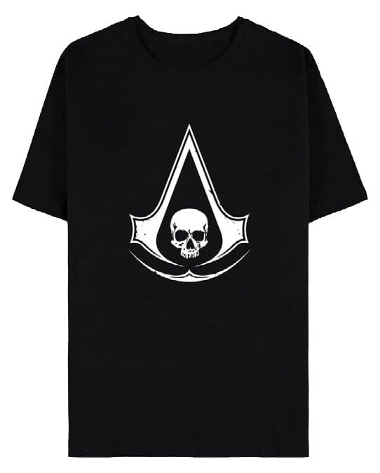 Assassin's Creed T-Shirt Black Flag Resynched Skull Size L 8718526435566