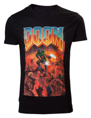 DOOM T-Shirt Classic Boxart Size S 8718526525038